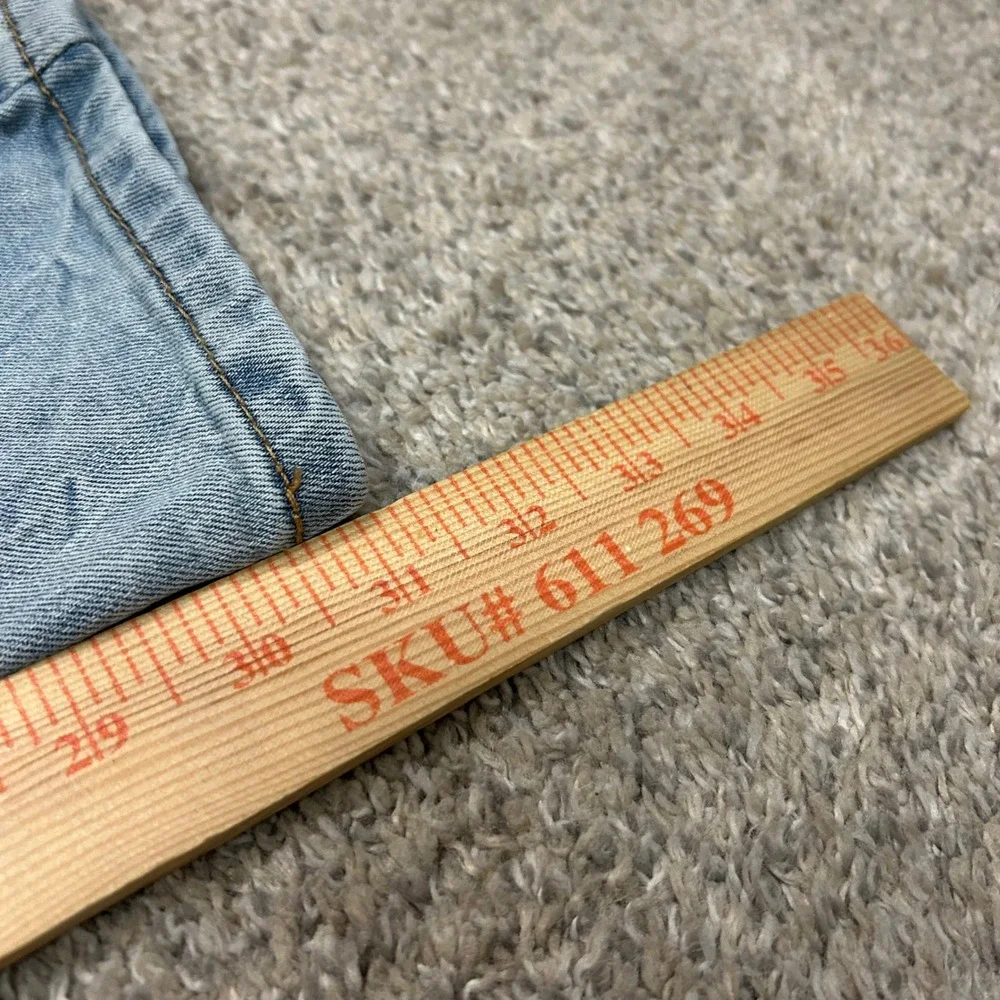 Levi's 511 Slim Fit Jeans 31x32 (Fits 31X31) Light Wash Blue WaterLess Denim